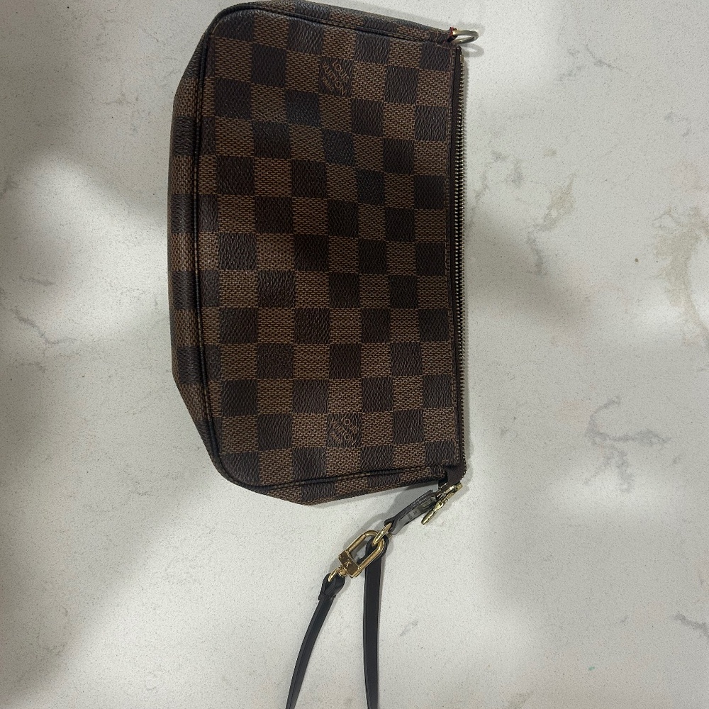 Louis Vuitton wristlet clutch